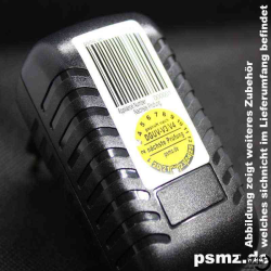 500 Prüfplaketten DGUV-V3/V4 20mm Vinyl gelb und Wunschtext auf Rolle