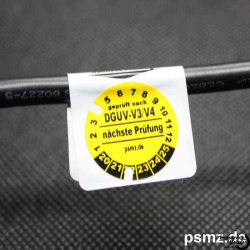 Das individualisierbare Kombietikett für Kabel und Geräte - ohne Plakette