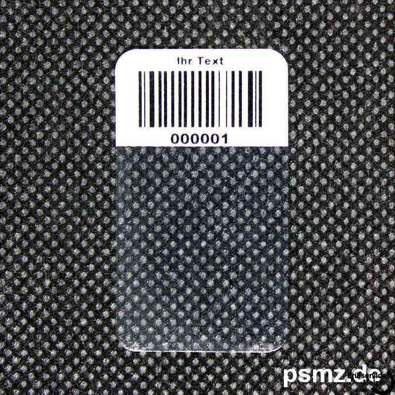 PP2414_IND individualisierbares Kabeletikett für DGUV-V3 inkl Barcode