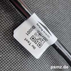 QR DGUV-V3 Starterset mit 500 Trägeretiketten und 500 Plaketten