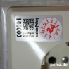 SI3015_insta Mini Installations Trägeretikett für 15mm Prüfplaketten mit QR Code